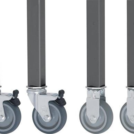 RAU Jeu de roulettes  4 roulettes pivotantes avec blocage ( 9000425490 )