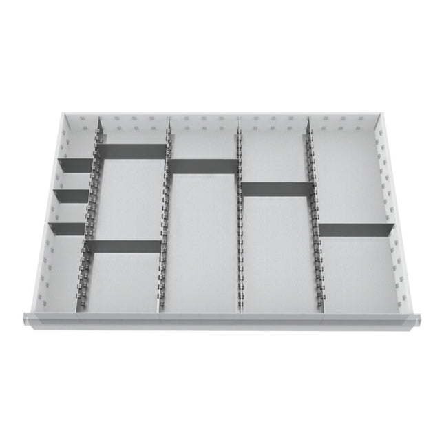 Matériel de compartimentage pour tiroir  Hauteur du panneau 100-125 mm ( 9000426102 )