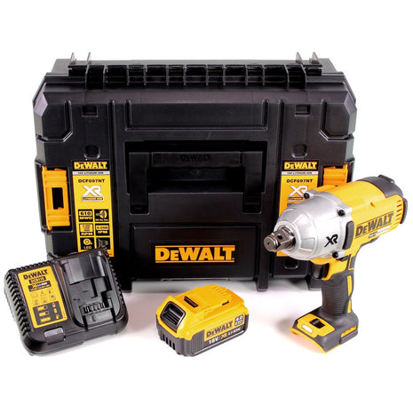 DeWalt DCF 897 M1 Akku Schlagschrauber 18V 3/4'' 950Nm Brushless + 1x Akku 4,0Ah + Ladegerät + TSTAK - Toolbrothers