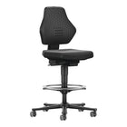 BIMOS Chaise d’atelier pivotante Air Flow rouleaux + anneau de pied ( 9000454095 )