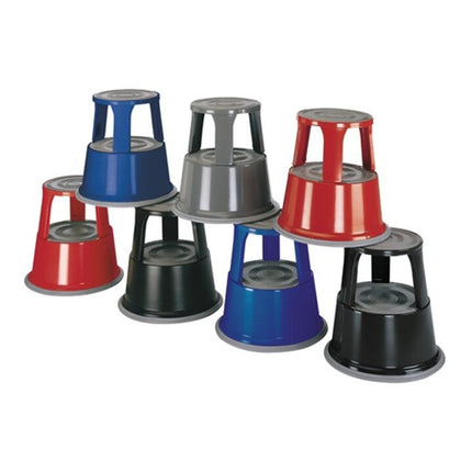 WEDO Tabouret roulant  tôle d'acier gris ( 9000460100 )