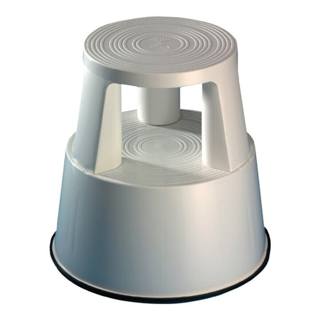 WEDO Tabouret roulant  plastique gris clair ( 9000460150 )