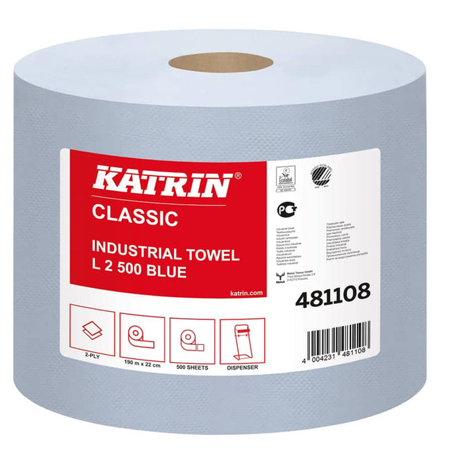 ELOS Rouleau de chiffons de nettoyage Katrin Classic L 2 L190xl220 mm env. mm ( 9000469048 )