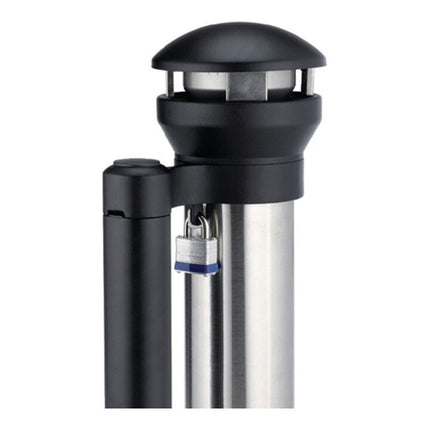 RUBBERMAID Cendrier sur pied D394xH1000mm argent ( 9000491234 )