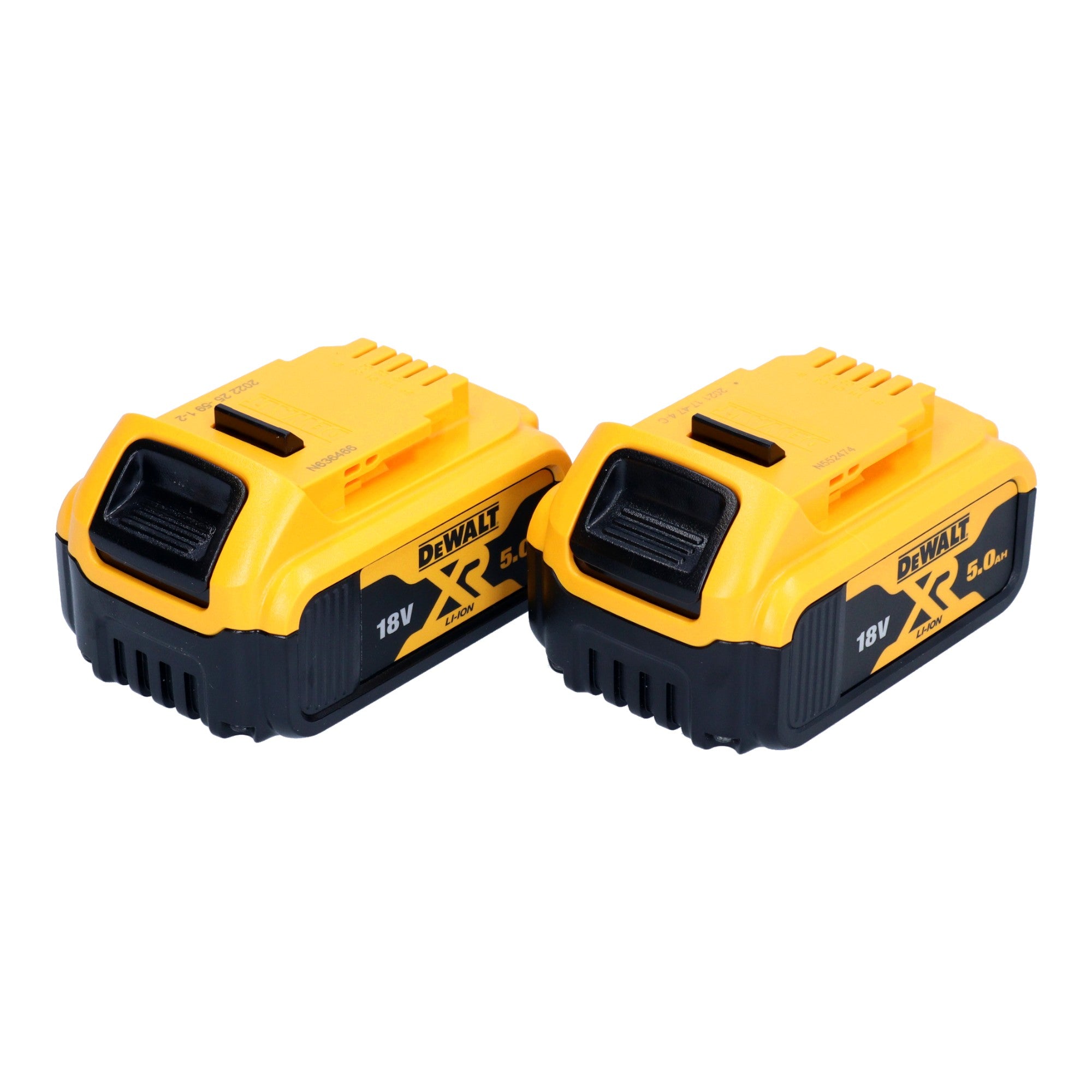 DeWalt DCB 184 P2 Akku Set 2x 18 V 5 0 Ah 5000 mAh Li Ion XR 0 - toolbrothers