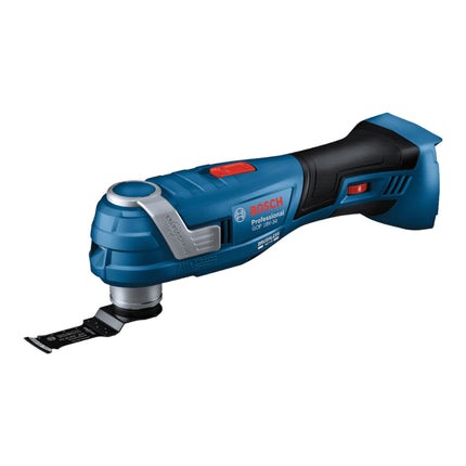 Bosch GOP 18V-34 Professional Cutter multifonctions sans fil 18 V Starlock Plus ( 06018G2002 ) + 17 pces accessoires + L-Boxx - sans batterie, sans chargeur