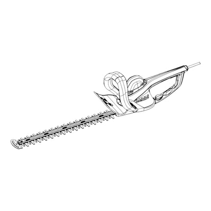 Metabo HS 8865 Cisaille à haies 660 watts ( 608865000 ) 65 cm de longueur de coupe 26 mm d'épaisseur de coupe