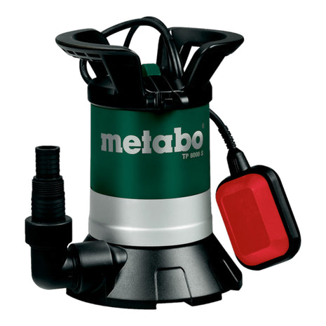 Metabo TP 8000 S Pompe à eau claire immergée 350 W 8000 l/h IP X8 ( 0250800000 )