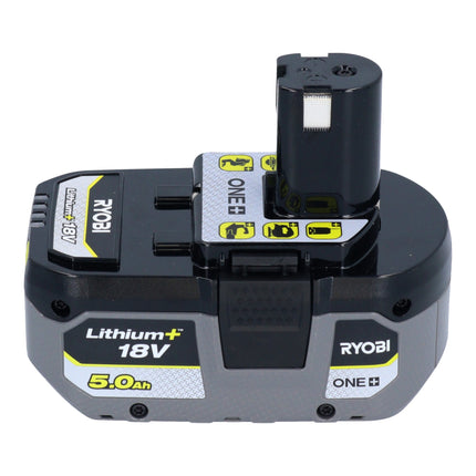 RYOBI RC18120-150X Kit de démarrage avec 1x RB18L50 batterie 18 V 5,0 Ah et RC18120 batterie chargeur rapide