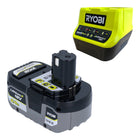 RYOBI RC18120-150X kit básico de batería con 1 batería RB18L50 de 18 V 5,0 Ah y cargador rápido de batería RC18120