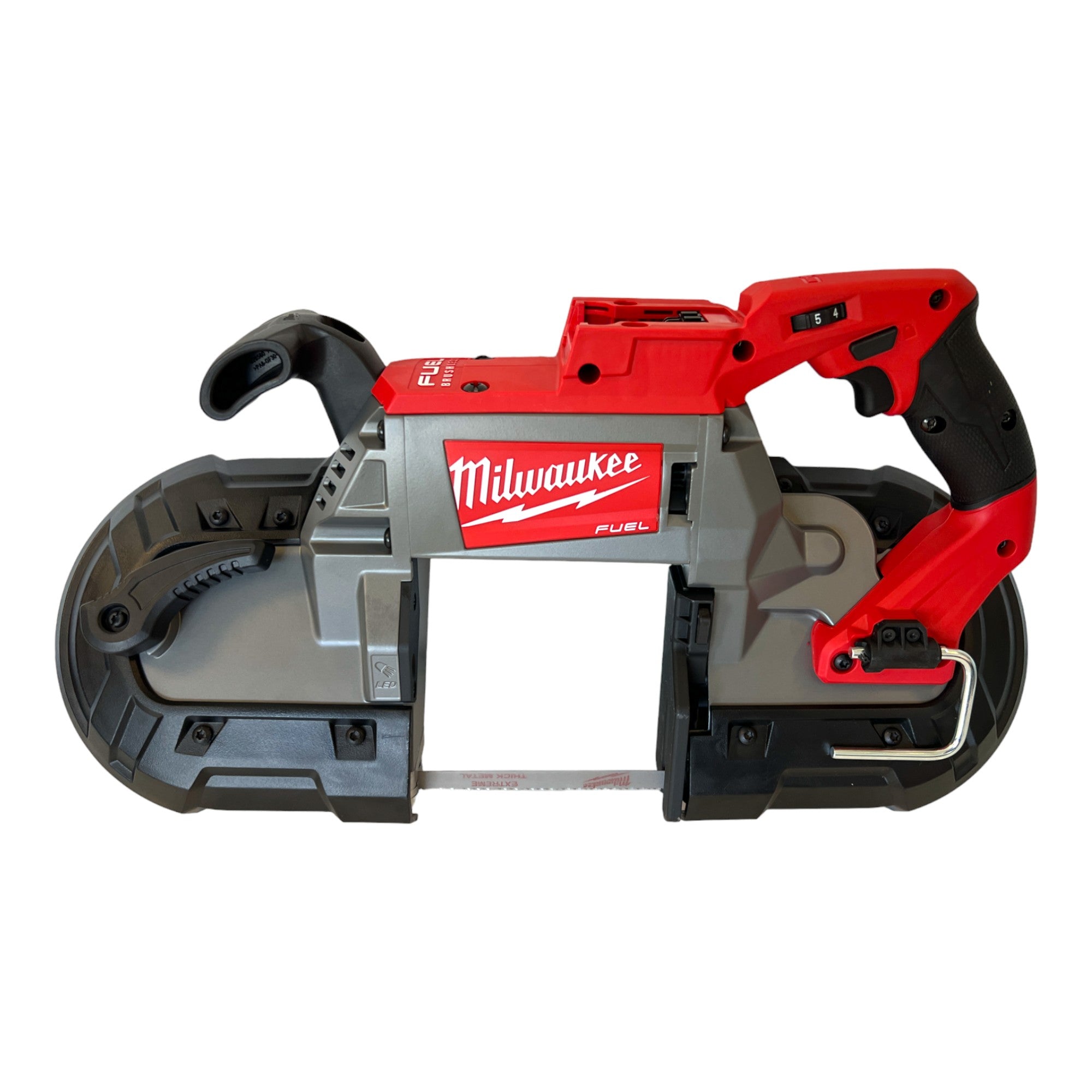 Milwaukee M18 CBS125 0 Akku Bandsaege 18 V 125 x 125 mm Brushless 4933447150 Solo ohne Akku ohne Ladegeraet 0 - toolbrothers