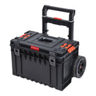 Toolbrothers RHINO XXL Cart Plus ECO 641 x 485 x 660 mm 52 l IP66 100 kg udźwigu możliwość sztaplowania z podwójnym teleskopowym uchwytem aluminiowym