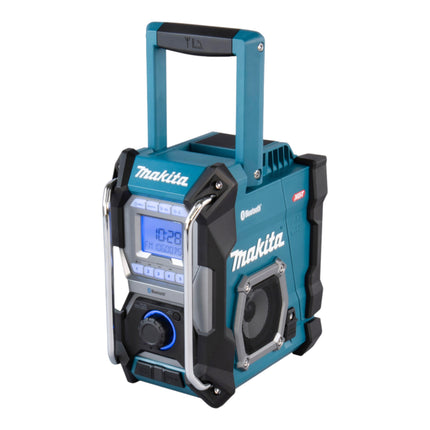 Makita MR 002 GZ Radio à batterie rechargeable 12 V - 40 V max CXT LXT XGT FM 3,5 mm AUX USB IP65 Solo - sans batterie, sans chargeur.