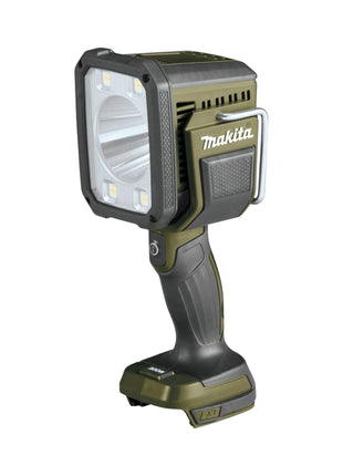 Makita DML 812 O Foco manual a batería 18 V 1250 lm LED verde oliva aventura exterior edición especial solo - sin batería, sin cargador