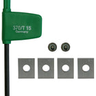 Festool HW-WP 7,6x12x1,5 (4x) jeu de plaquettes indexables (491390) pour fraises 492717, 492716, 491081