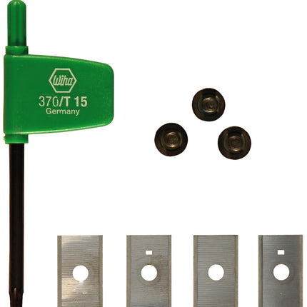 Festool HM-WP 50x5,5x1,1 (4x) insert indexable (491389) pour fraise à rainurer à insert indexable HW 491110