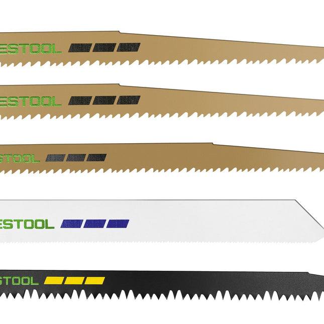 Jeu de lames de scie alternative Festool RS-Sort/5 (577496) pour RSC 18