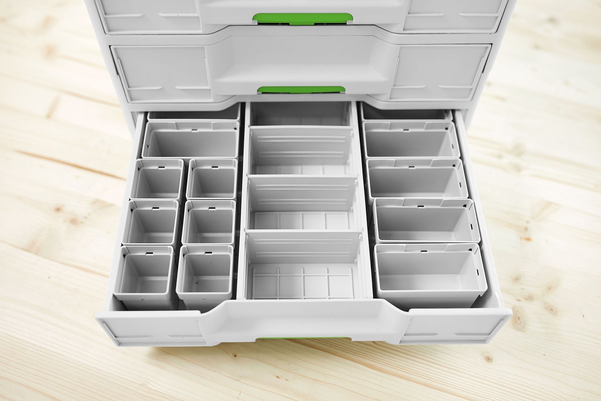 Festool 50x50 50x100x68 Set Einsatzboxen 578056 fuer Sortainer Systainer Combi Systainer Organizer 1 - toolbrothers