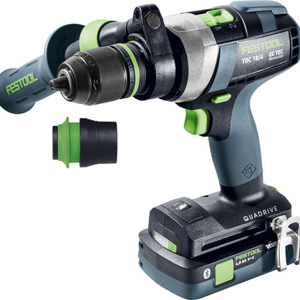 Festool TDC 18/4 5.0/4.0 I-Plus perceuse-visseuse sans fil QUADRIVE (577649)
