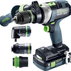 Perceuse-visseuse sans fil Festool TPC 18/4 5.0/4.0 I-Set/XL QUADRIVE (577622)