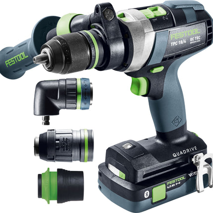 Perceuse-visseuse sans fil Festool TPC 18/4 5.0/4.0 I-Set/XL QUADRIVE (577622)
