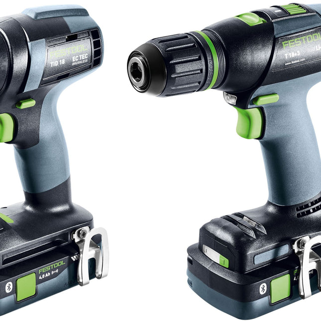 Jeu de tournevis et perceuse Festool TID 18 HPC 4.0 I-Set T18 (577244)