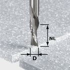 Fraise d'ébauche-finition Festool HW Spi D12/42 LD ss S12 (492656) pour OF 1400, OF 2000, OF 2200
