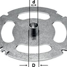 Bague de copie Festool KR-D 12.7/OF 2200 (495339) pour OF 2200