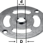 Bague de copie Festool KR-D 13.8/OF 1010/VS 600 (484176) pour OF 900, OF 1000, OF 1010, OF 1010 R