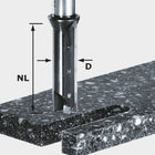 Plaquettes de fraise à rainurer Festool HW S12 D14/45 WM (491110) pour OF 1400, OF 2200