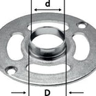 Bague de copie Festool KR-D 24/OF 1010 (486031) pour OF 900, OF 1000, OF 1010, OF 1010 R, KF