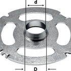 Bague de copie Festool KR-D 25.4/OF 2200 (495341) pour OF 2200