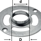 Bague de copie Festool KR-D 27/OF 1010 (486032) pour OF 900, OF 1000, OF 1010, OF 1010 R, KF