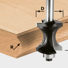 Fraise demi-tige Festool HW S8 D30/28 (491139) pour OF 900, OF 1000, OF 1010, OF 1400, OF 2000, OF 2200