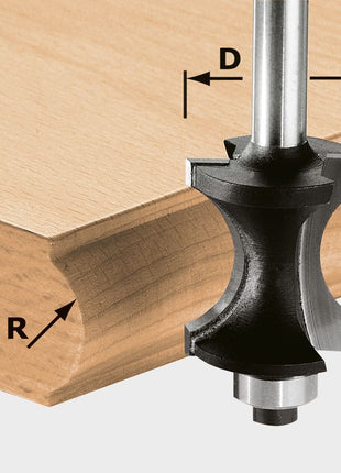 Fraise demi-tige Festool HW S8 D30/28 (491139) pour OF 900, OF 1000, OF 1010, OF 1400, OF 2000, OF 2200