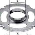 Bague de copie Festool KR-D 40.0/OF 2200 (494626) pour OF 2200