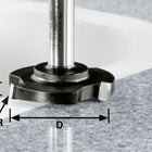 Fraise à surfacer Festool HW D 52/R1ss S12 (492701) pour OF 1400, OF 2000, OF 2200