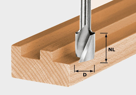 Fresa ranuradora en espiral Festool HS Spi S8 D6/21 (490944)