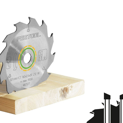 Lame de scie circulaire Festool HW 210x2,6x30 W18 WOOD STANDARD (493197) pour TS 75