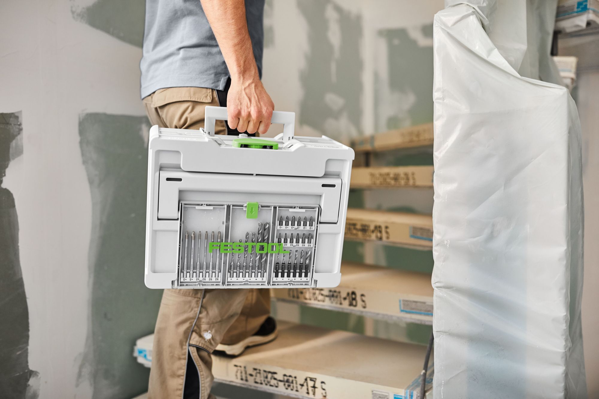 Festool BKS SYS3 D3 10 CE W Bohrerkassette 577396 fuer Festool Akku Bohrschrauber und Akku Schlagbohrschrauber mit FastFix Aufnahme und Werkzeugfutter WH CE CENTROTEC 1 - toolbrothers