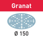 Festool STF D150/48 P1200 GR/50 disque abrasif grenat (575176) pour RO 150, ES 150, ETS 150, ETS EC 150, LEX 150, WTS 150, HSK-D 150