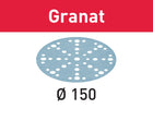 Festool STF D150/48 P1200 GR/50 disque abrasif grenat (575176) pour RO 150, ES 150, ETS 150, ETS EC 150, LEX 150, WTS 150, HSK-D 150