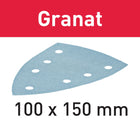 Festool STF DELTA/7 P150 GR/100 feuille abrasive grenat (497139) pour DTS 400, DTSC 400, DS 400