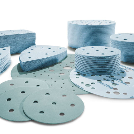 Festool STF D150/48 P1500 GR/50 disque abrasif grenat (575177) pour RO 150, ES 150, ETS 150, ETS EC 150, LEX 150, WTS 150, HSK-D 150