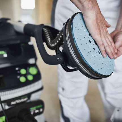 Festool STF D225/128 P240 GR/5 disque abrasif grenat (205668) pour ponceuses à col long PLANEX LHS 2 225 EQ(I), PLANEX 225 EQ, PLANEX LHS-E 225 easy, PLANEX LHS 2-M 225 EQ