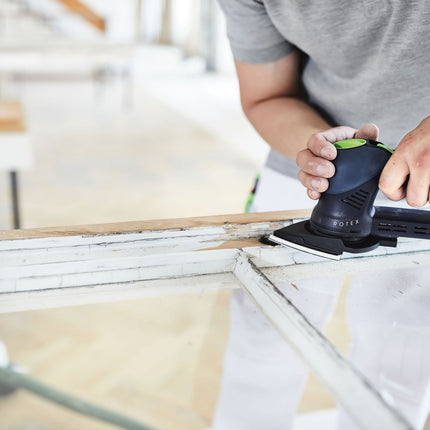 Festool STF V93/6 P40 GR/50 feuille abrasive grenat (497390) pour RO 90 DX, DX 93, RS 300, RS 3, LRS 93 (patin de ponçage en fer)