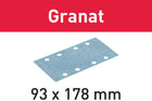 Festool STF 93X178 P40 GR/50 bandes abrasives grenat (498933) pour RS 300, RS 3, LRS 93