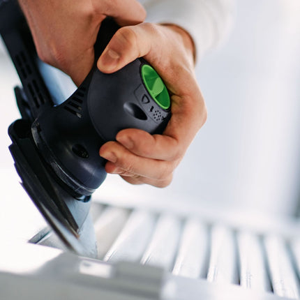 Festool STF V93/6 P80 RU2/50 Feuille abrasive Ruby 2 (499163) pour RO 90 DX, DX 93, RS 300, RS 3, LRS 93 (patin de ponçage en fer)