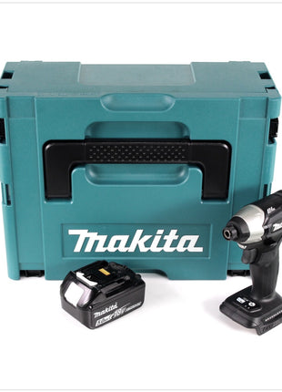 Makita DTD 155 T1JB Akku Schlagschrauber 18 V Brushless Sonderausgabe schwarz im MAKPAC + 1x BL1850 5,0 Ah Akku - ohne Ladegerät - Toolbrothers