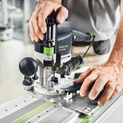 Rail de guidage Festool FS 1400/2-LR 32 (496939) pour scies circulaires portatives, défonceuses avec adaptateur, scies sauteuses avec adaptateur, DSC-AG 125, DSC-AG 230